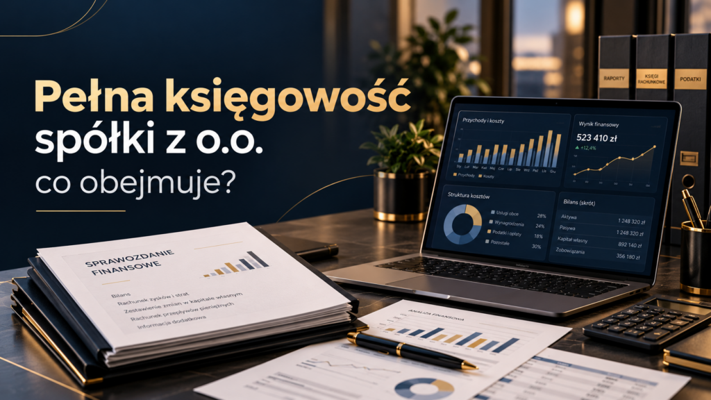 Pełna księgowość spółki z o.o. - co obejmuje